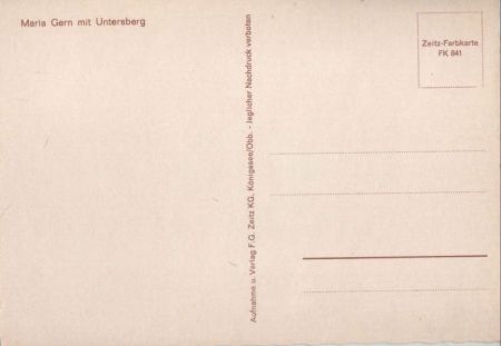 Berchtesgaden-Maria Gern - mit Untersberg