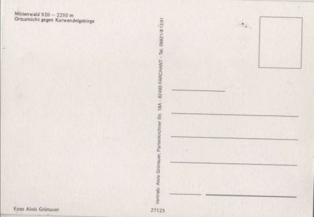 Mittenwald - Ortsansicht