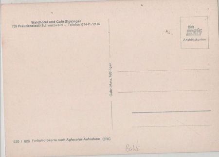 Freudenstadt - Waldhotel Stokinger