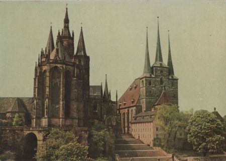 Erfurt - Dom und Severikirche Erfurt - Dom und Severikirche