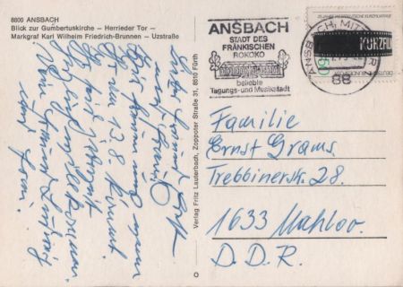 Ansbach - 4 Bilder Ansbach - 4 Bilder