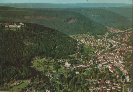 Bad Wildbad - von oben Bad Wildbad - von oben
