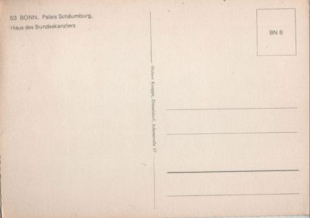 Bonn - Palais Schaumburg