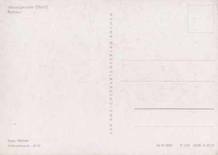 Wernigerode - Rathaus