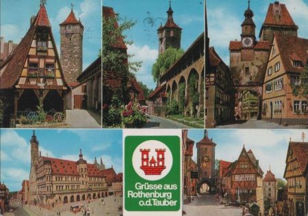 Rothenburg ob der Tauber - 5 Bilder Rothenburg ob der Tauber - 5 Bilder