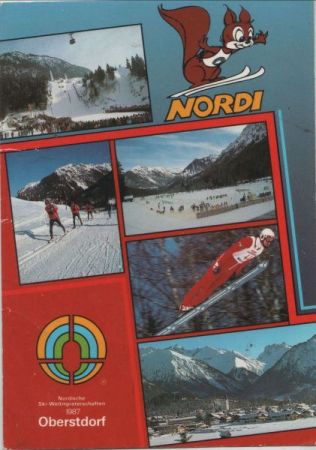 Oberstdorf - Nordische Skiweltmeisterschaften 1987 Oberstdorf - Nordische Skiweltmeisterschaften 1987