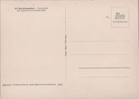 Berchtesgaden - mit Schloss und Stiftskirche