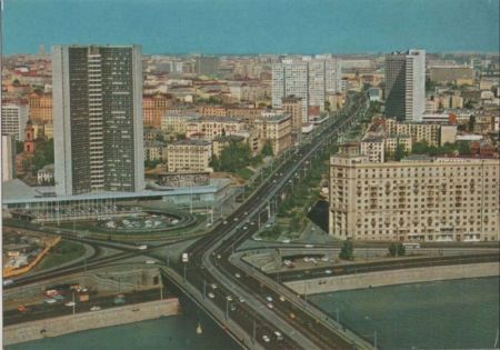 Moskau - Russland - Straßenzug Moskau - Russland - Straßenzug