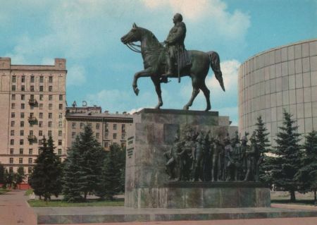 Moskau - Russland - Reiterstatue Moskau - Russland - Reiterstatue