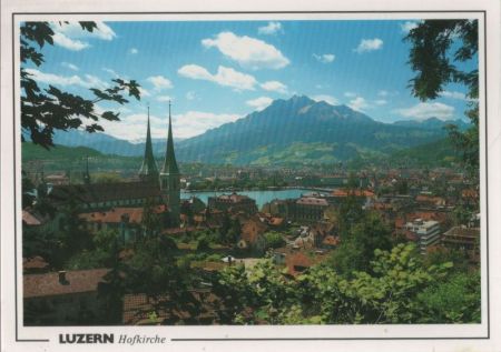 Luzern - Schweiz - Hofkirche Luzern - Schweiz - Hofkirche