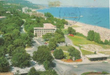 Slatni pjasazi - Bulgarien - von oben Slatni pjasazi - Bulgarien - von oben