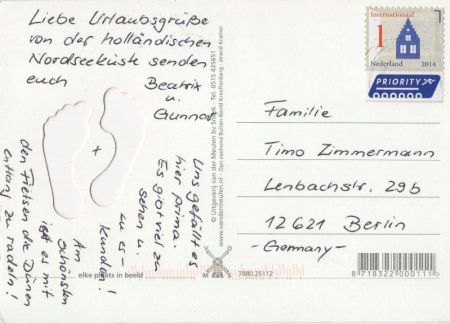 Niederlande - Niederlande - Grüße vom Strand