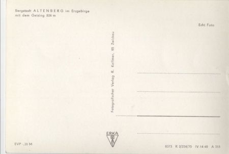 Altenberg - Ansicht Altenberg - Ansicht