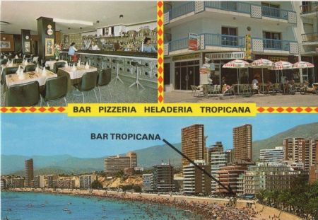 Benidorm - Spanien - Tropicana Pizzeria Benidorm - Spanien - Tropicana Pizzeria