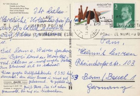 Calella - Spanien - Strand