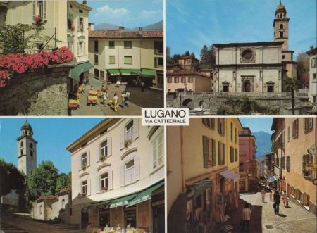 Lugano - Schweiz - 4 Bilder Lugano - Schweiz - 4 Bilder