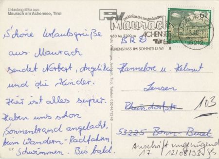 Maurach - Österreich - von oben Maurach - Österreich - von oben