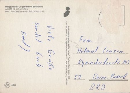 Sankt Johann in Tirol - Österreich - Jugendheim Buchwies Sankt Johann in Tirol - Österreich - Jugendheim Buchwies