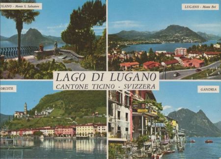 Lago di Lugano - Schweiz - 4 Bilder Lago di Lugano - Schweiz - 4 Bilder