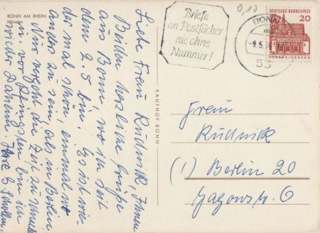 Bonn - Münster Bonn - Münster