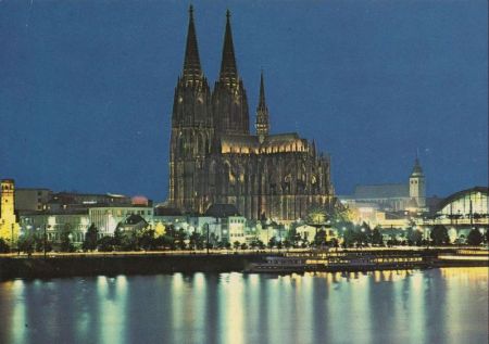 Köln - Dom in Festbeleuchtung Köln - Dom in Festbeleuchtung