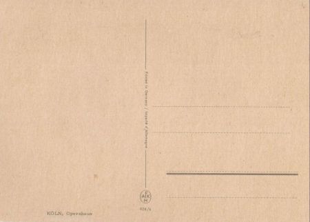 Köln - Opernhaus Köln - Opernhaus