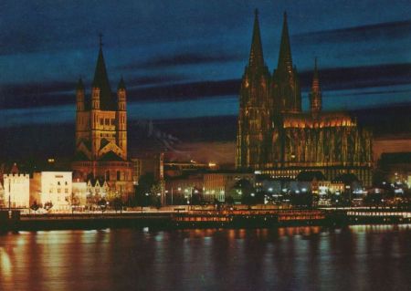 Köln - Dom und Gr.-St.-Martin-Kirche Köln - Dom und Gr.-St.-Martin-Kirche