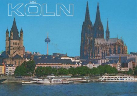 Köln - Dom und Groß-St.-Martin Köln - Dom und Groß-St.-Martin