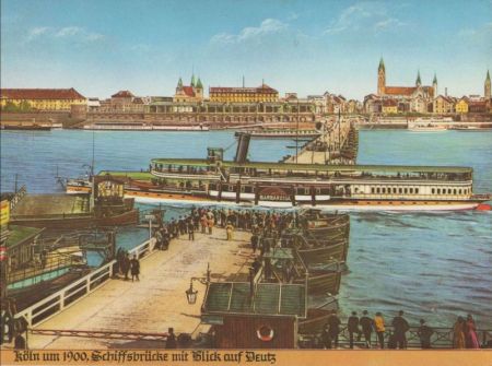 Köln - Schiffbrücke Köln - Schiffbrücke