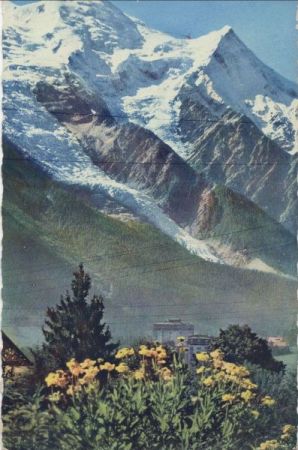 Mont Blanc - Frankreich - Ansicht Mont Blanc - Frankreich - Ansicht