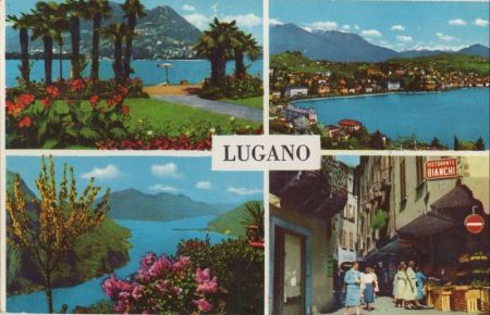 Lugano - Schweiz - 4 Bilder Lugano - Schweiz - 4 Bilder