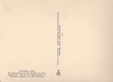 Schleswig - Dom - Kreuztragung Schleswig - Dom - Kreuztragung