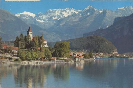 Brienz (BE) - Schweiz - mit Kirche Brienz (BE) - Schweiz - mit Kirche