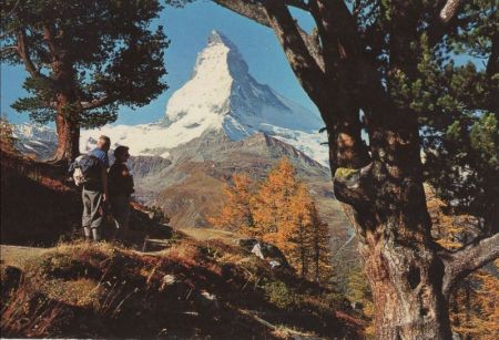 Matterhorn - Schweiz - schneebedeckt Matterhorn - Schweiz - schneebedeckt