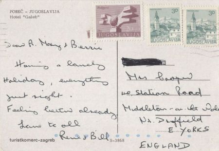 Porec - Kroatien - Hotel Galeb