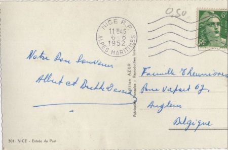 Nizza - Frankreich - Entree du Port