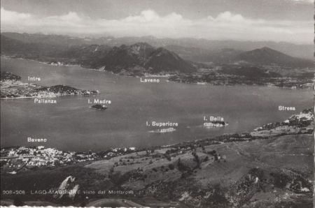 Lago Maggiore - Schweiz - Visto dal Mottarone Lago Maggiore - Schweiz - Visto dal Mottarone