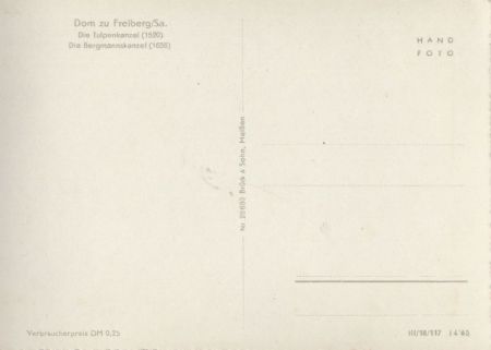 Freiberg - Dom, Tulpenkanzel