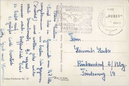 Garmisch-Partenkirchen - gegen Zugspitzgruppe Garmisch-Partenkirchen - gegen Zugspitzgruppe