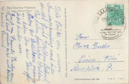 Bad Saarow-Pieskow - Am Erich-Weinert-Platz Bad Saarow-Pieskow - Am Erich-Weinert-Platz