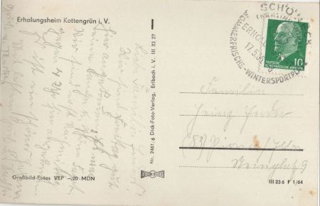 Werda-Kottengrün - Erholungsheim Werda-Kottengrün - Erholungsheim