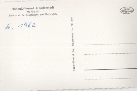 Freudenstadt - Marktplatz