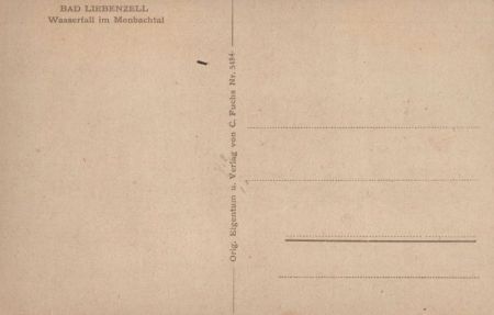 Bad Liebenzell - Wasserfall im Monbachtal