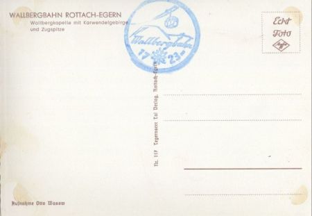 Rottach - Wallbergbahn - Kapelle