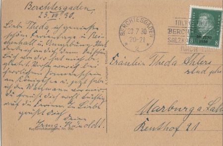 Berchtesgaden - mit Watzmann