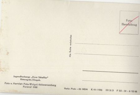 Rittersgrün - Jugendherberge Rittersgrün - Jugendherberge