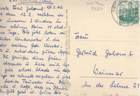 Friedrichroda - ernst-Thälmann-Heim Friedrichroda - ernst-Thälmann-Heim