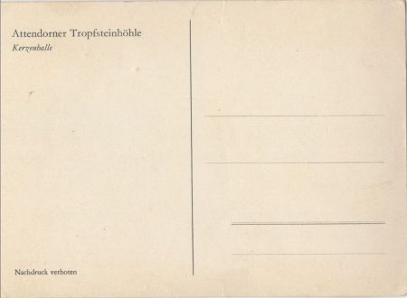 Attendorn - Tropfsteinhöhle