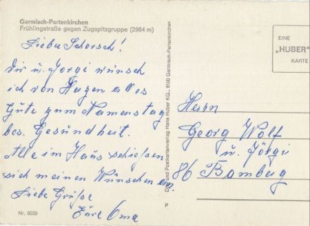 Garmisch-Partenkirchen - Frühlingsstraße