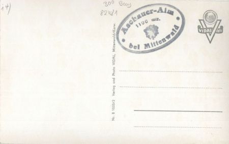 Mittenwald - Aschaueralm Mittenwald - Aschaueralm